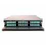 2U 19” Rack Mount Fiber Optic Patch Panel, LGX Fiber Enclosure